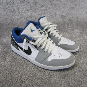 Jordan 1 Low Se Mens Size 11 Sneakers True Blue Shoes Dm1199-140